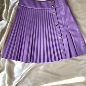 Light purple faux skirt